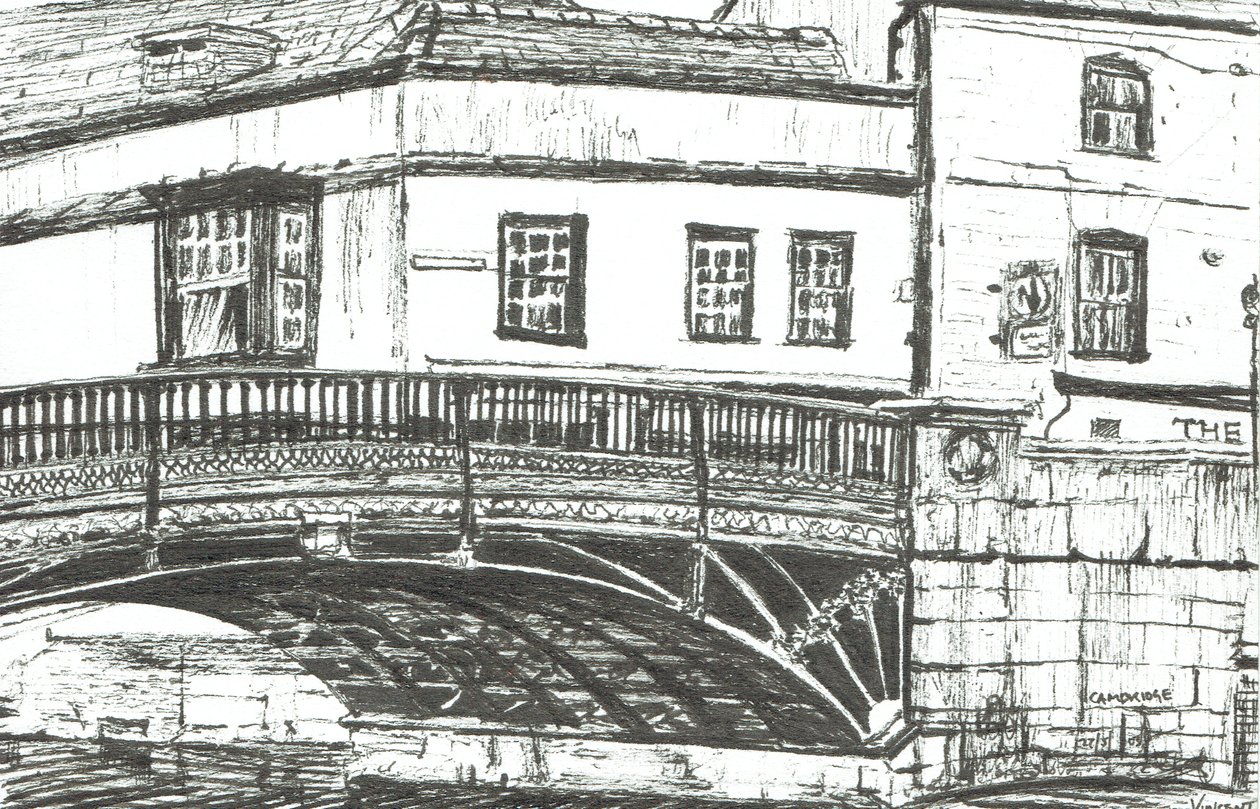 Cambridge, 2008, (Inkoust na papíře) od Vincent Alexander Booth