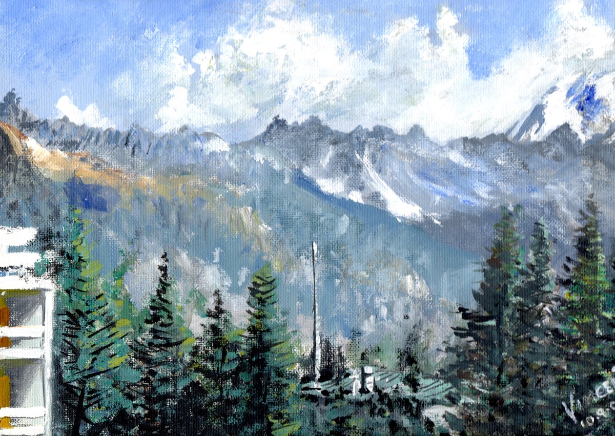Panorama Crans, 2011 od Vincent Alexander Booth