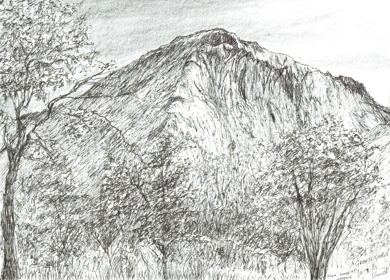 Great Gable, 2005 od Vincent Alexander Booth