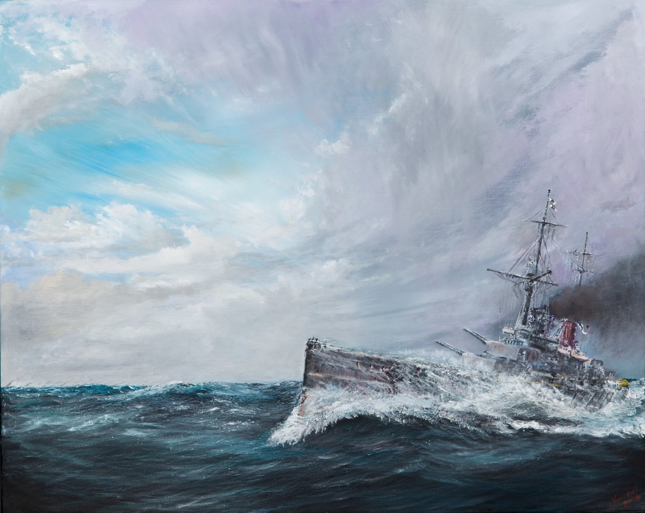 Iron Dogs Sister - SMS Lutzow 1916, 2016, od Vincent Alexander Booth