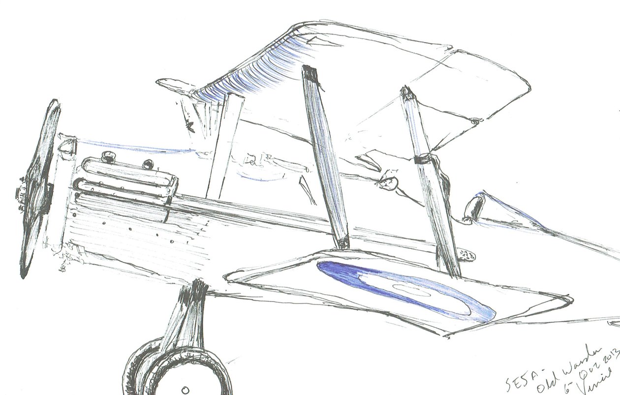 SE5-A v Old Warden, 2013 od Vincent Alexander Booth