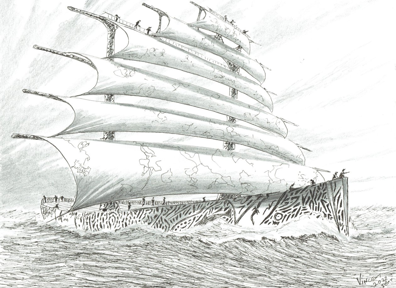 Storm Creators Cape Brett, 2022 od Vincent Alexander Booth