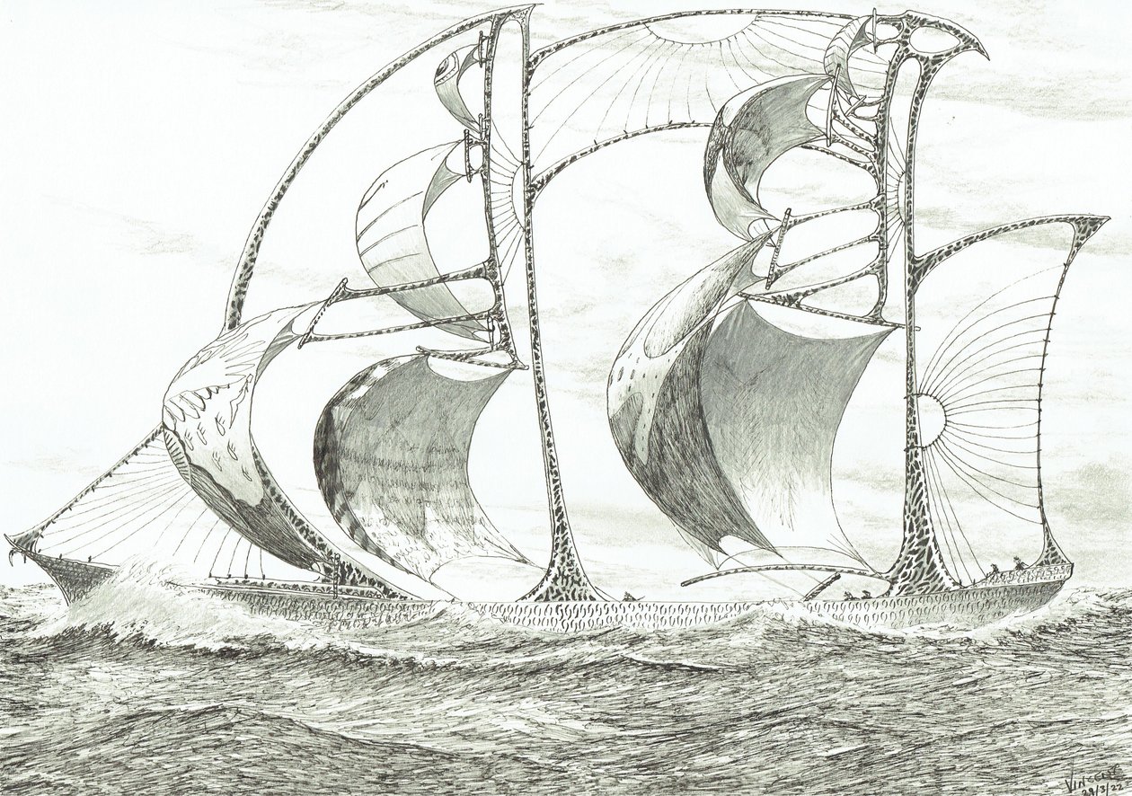 Storm Creators Cape San Diego, 2022 od Vincent Alexander Booth