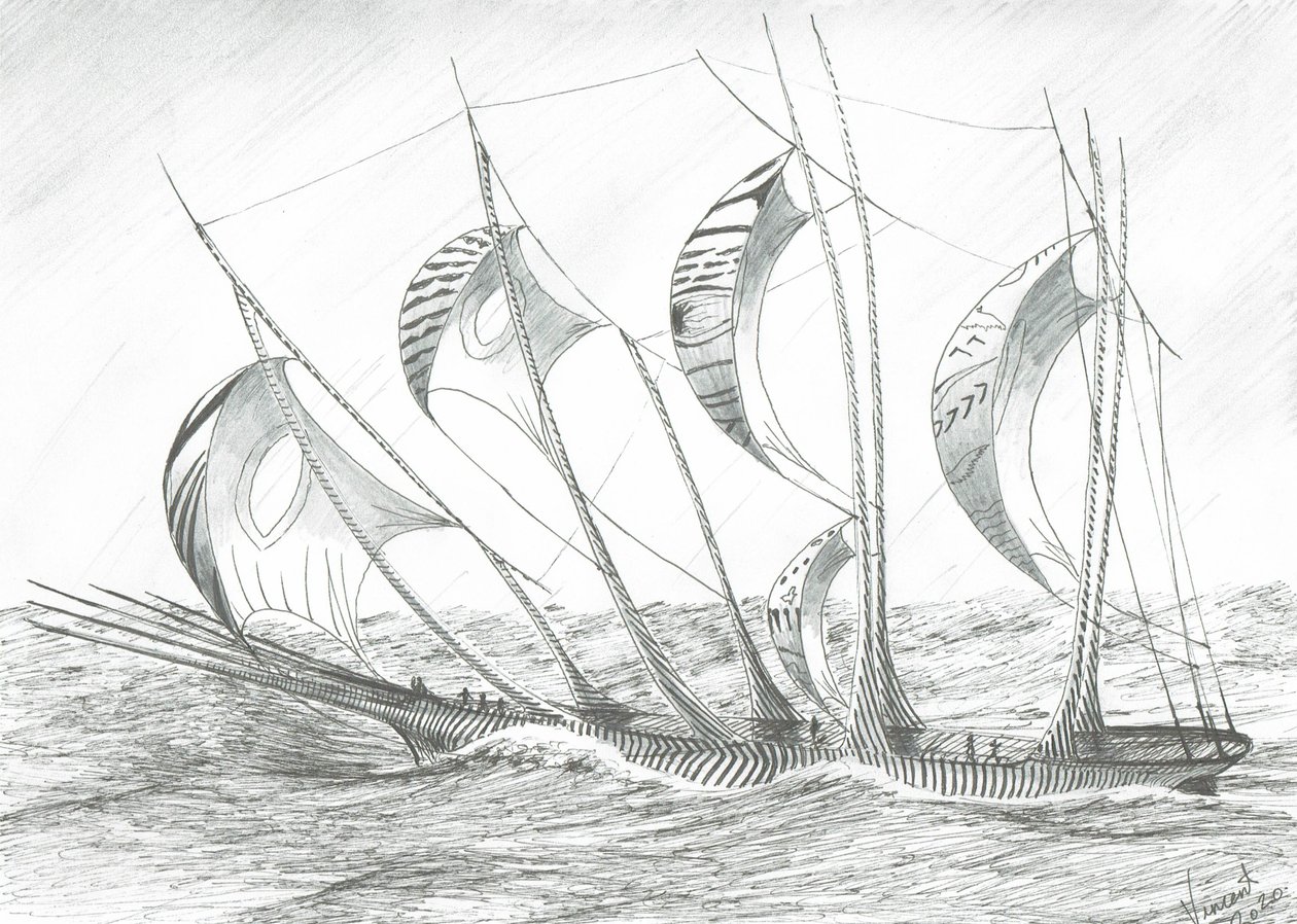 Storm Creators Keltské moře, 2020 od Vincent Alexander Booth