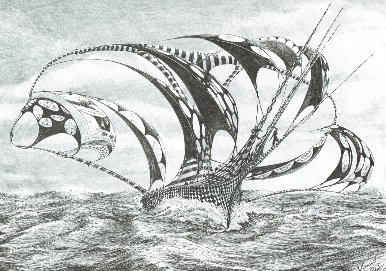 Storm Creators Cooperation Sea, 2018 od Vincent Alexander Booth