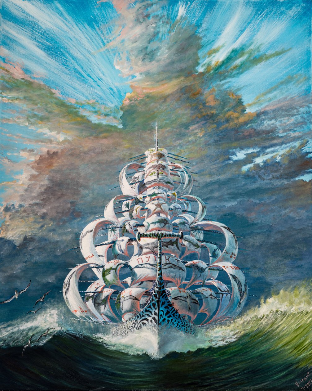 Storm Creators Rižský záliv, 2023 od Vincent Alexander Booth