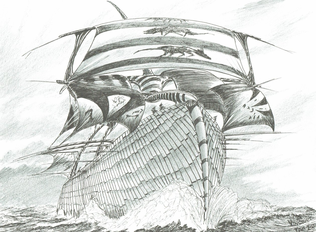 Storm Creators Lake Victoria, 2022 od Vincent Alexander Booth