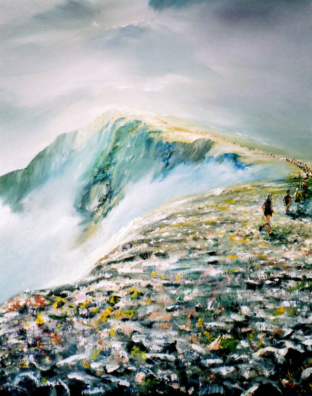 Letní závod na Helvellynu, 2013 od Vincent Alexander Booth
