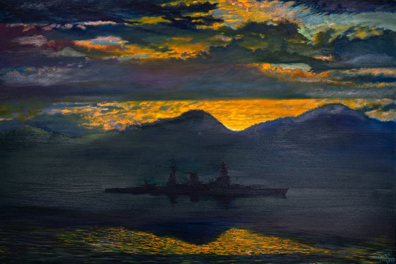Záhada bitevní lodi Mutsu, rok 2023 od Vincent Alexander Booth