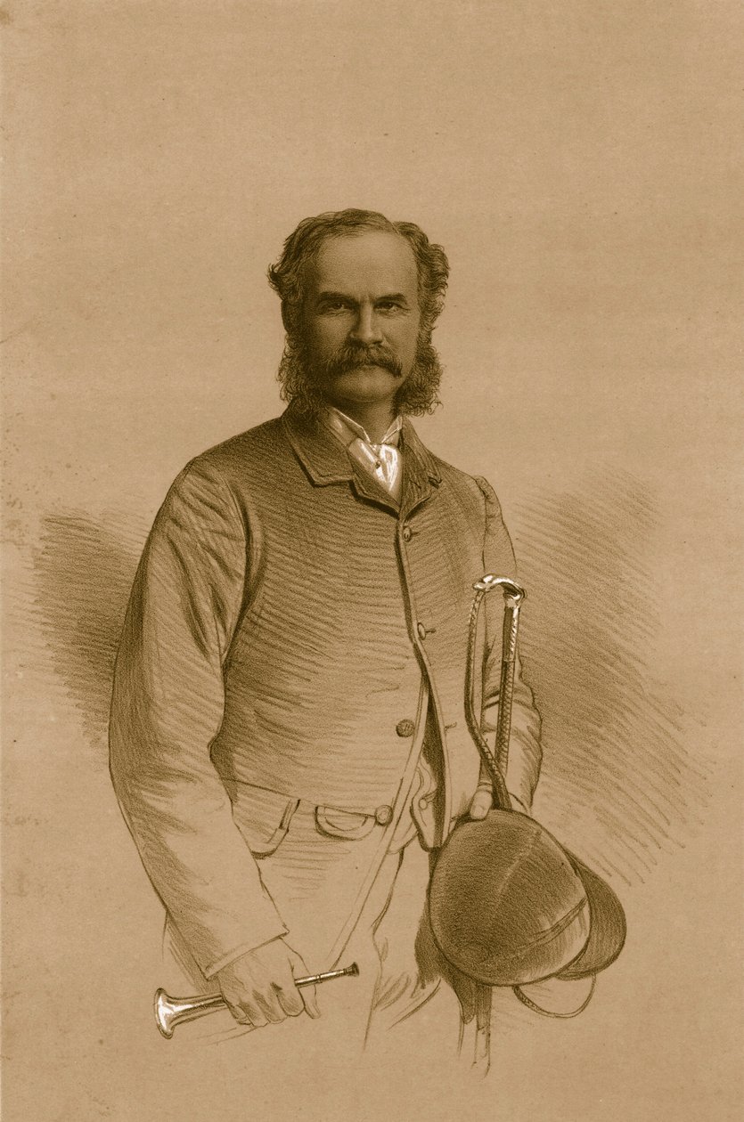 Podplukovník A.M.Calvert, 1879. od Vincent Brooks Day and Son
