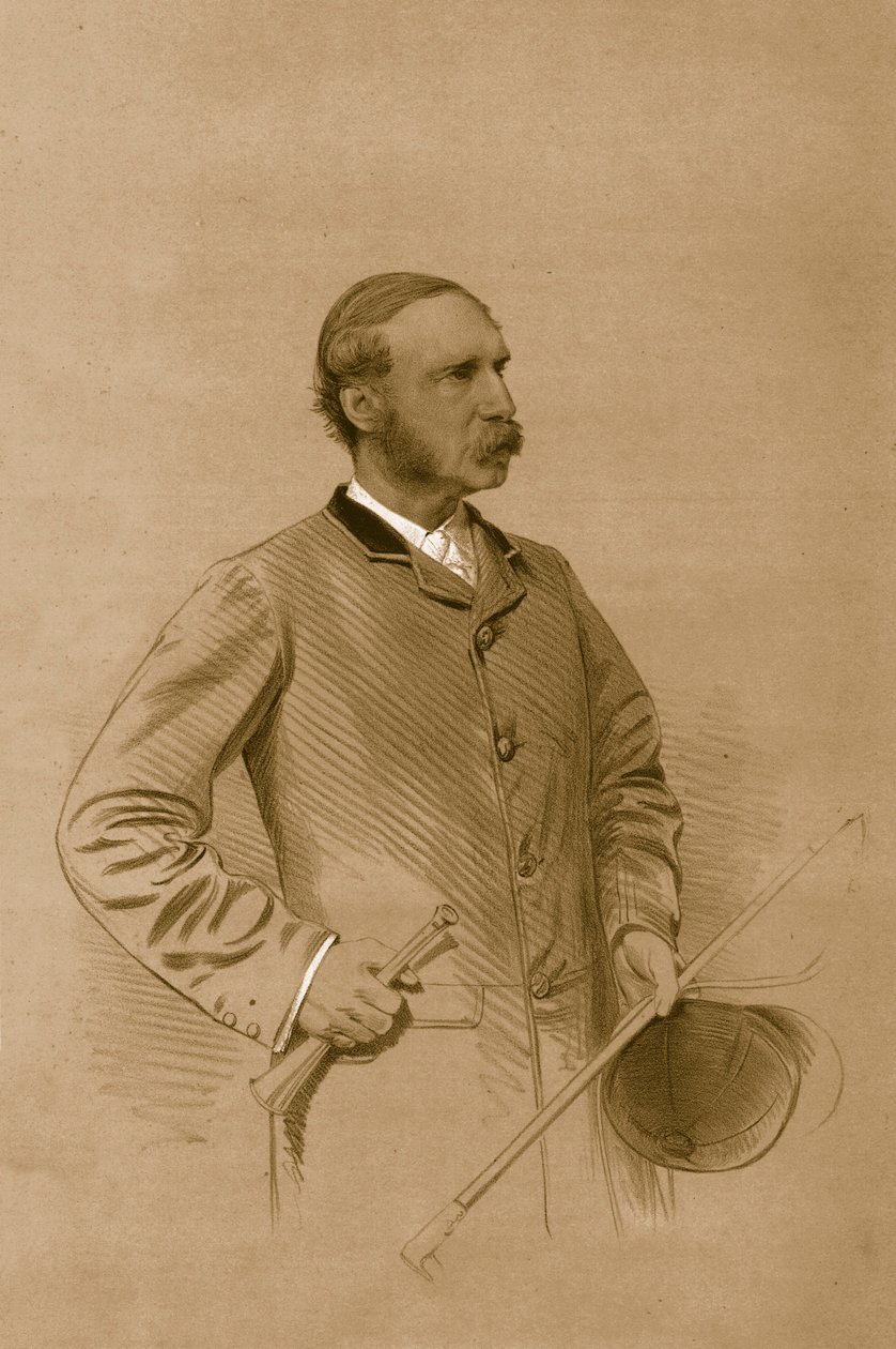 The Hon. Ralph Pelham Nevill, 1879. od Vincent Brooks Day and Son
