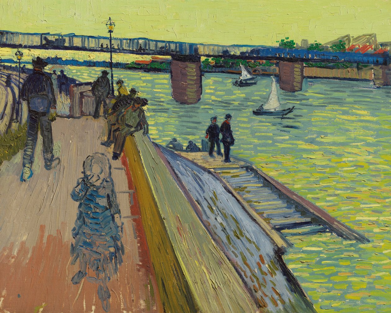 Most Trinquetaile, 1888. od Vincent van Gogh