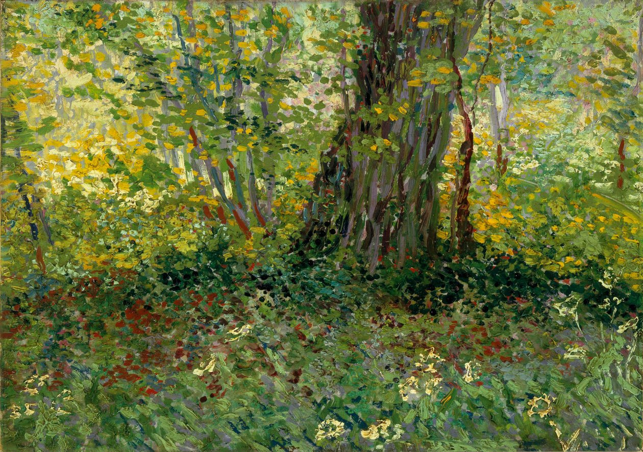 Sous-bois Underwood, 1887. od Vincent van Gogh