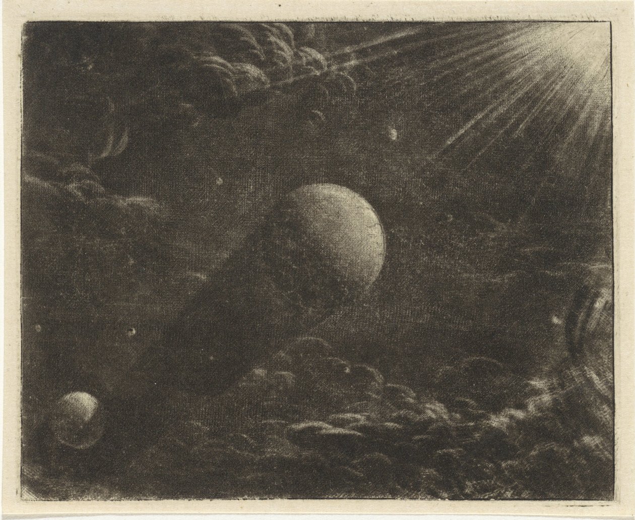 Zatmění Měsíce od Vincent Laurensz. van der Vinne (II)