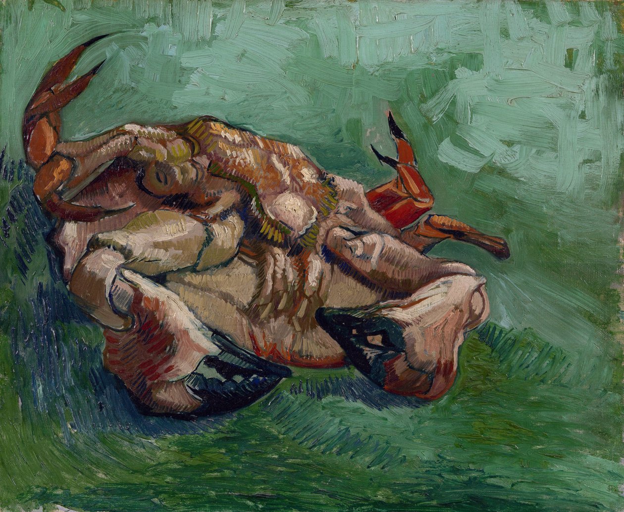 Krab na zádech par Gogh, Vincent, van (1853-1890). Olej na plátně, rozměr: 38x46,8 od Vincent van Gogh