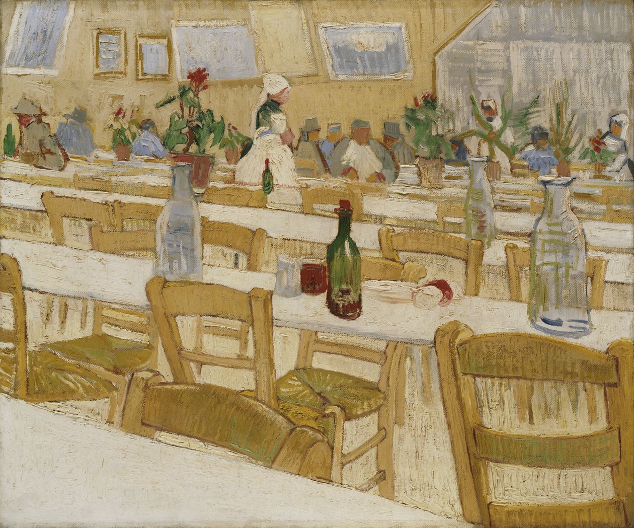 Interiér restaurace, 1887-88 od Vincent van Gogh