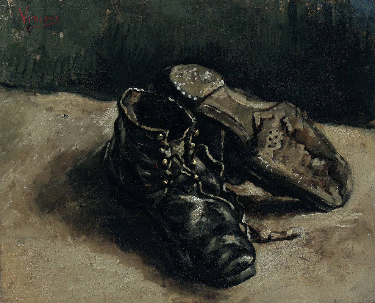 Pár bot, 1886 od Vincent van Gogh