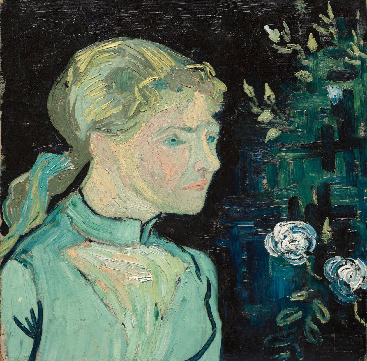 Adeline Ravoux, 1890 od Vincent van Gogh