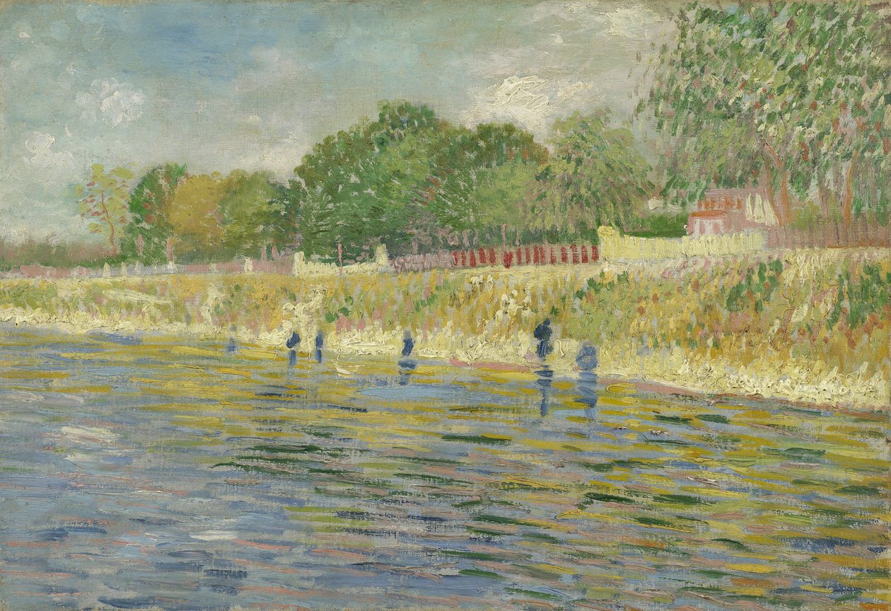 Břeh Seiny, 1887 od Vincent van Gogh
