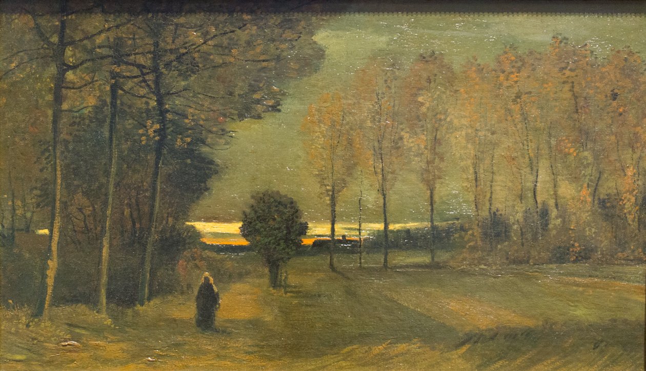 Barberini Srpen 2023-Vincent van Gogh - Borabend, 1885 - Centraal Museum, Utrecht (oříznuto) od Vincent van Gogh