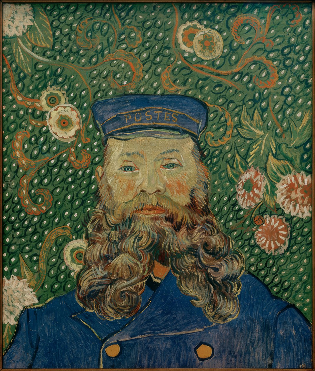 Portrét Josepha Roulina od Vincent van Gogh