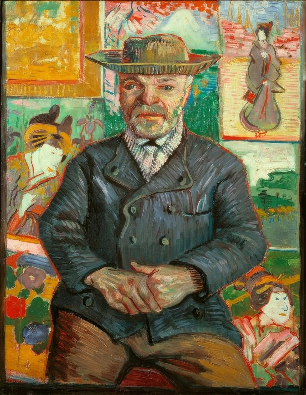 Portrét Pere Tanguy od Vincent van Gogh