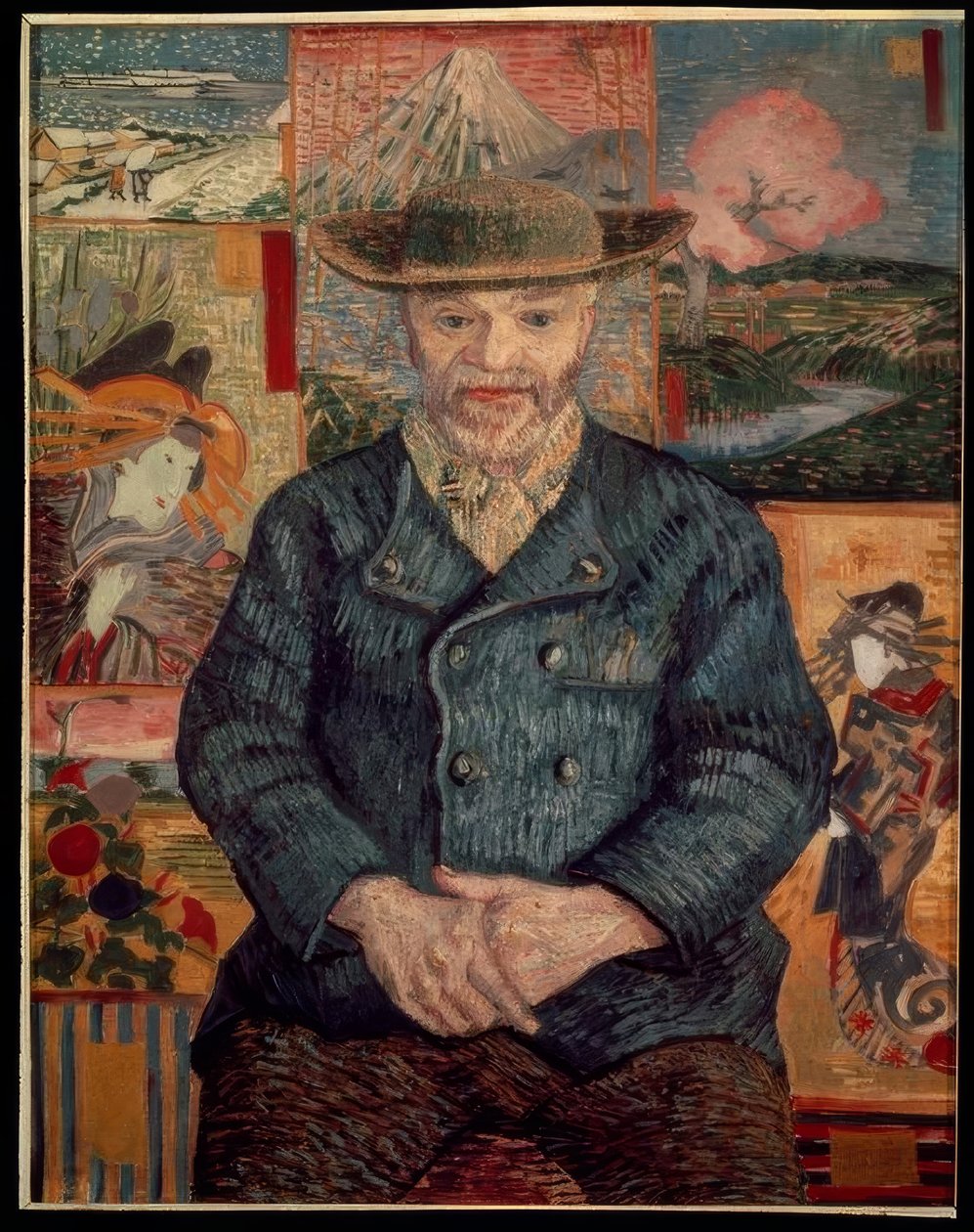 Portrét Pere Tanguyho od Vincent van Gogh