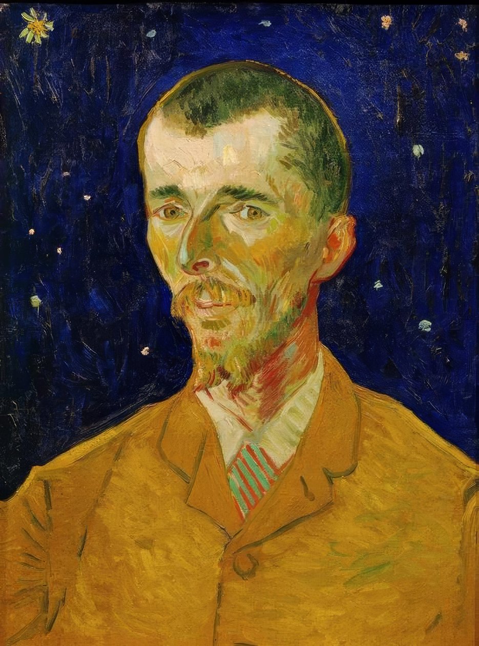 Portrét belgického básníka Eugena Bocha od Vincent van Gogh