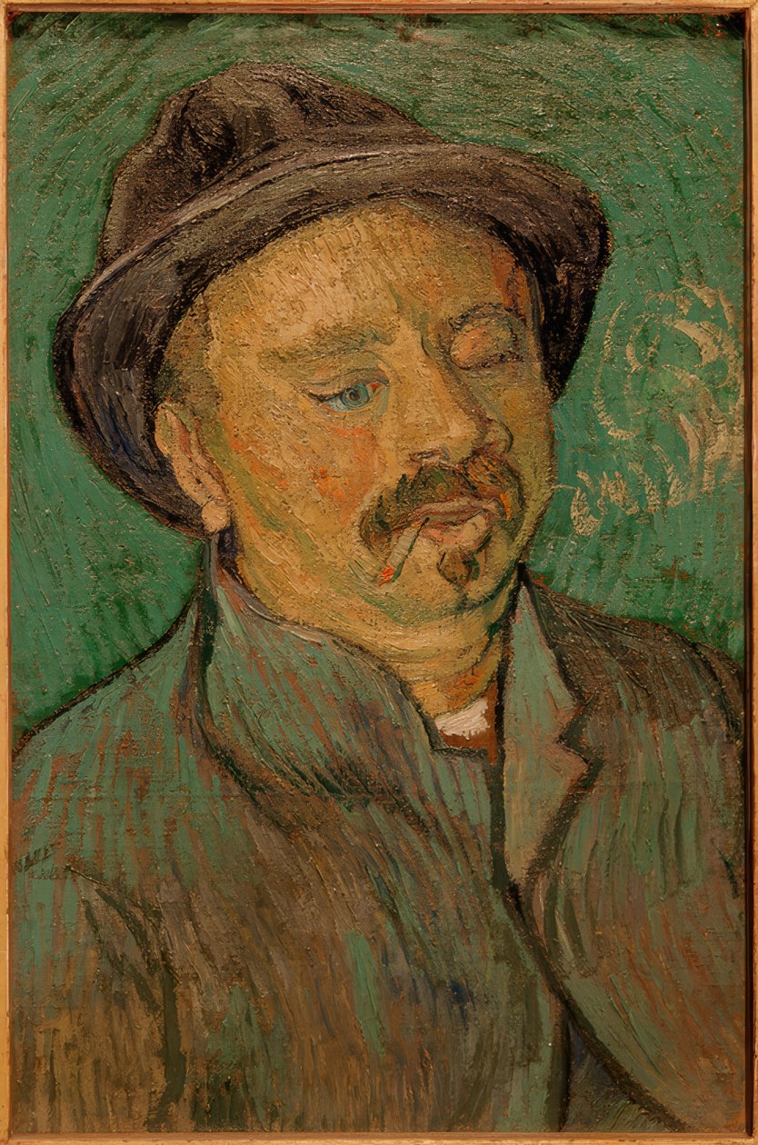 Portrét jednookého muže od Vincent van Gogh