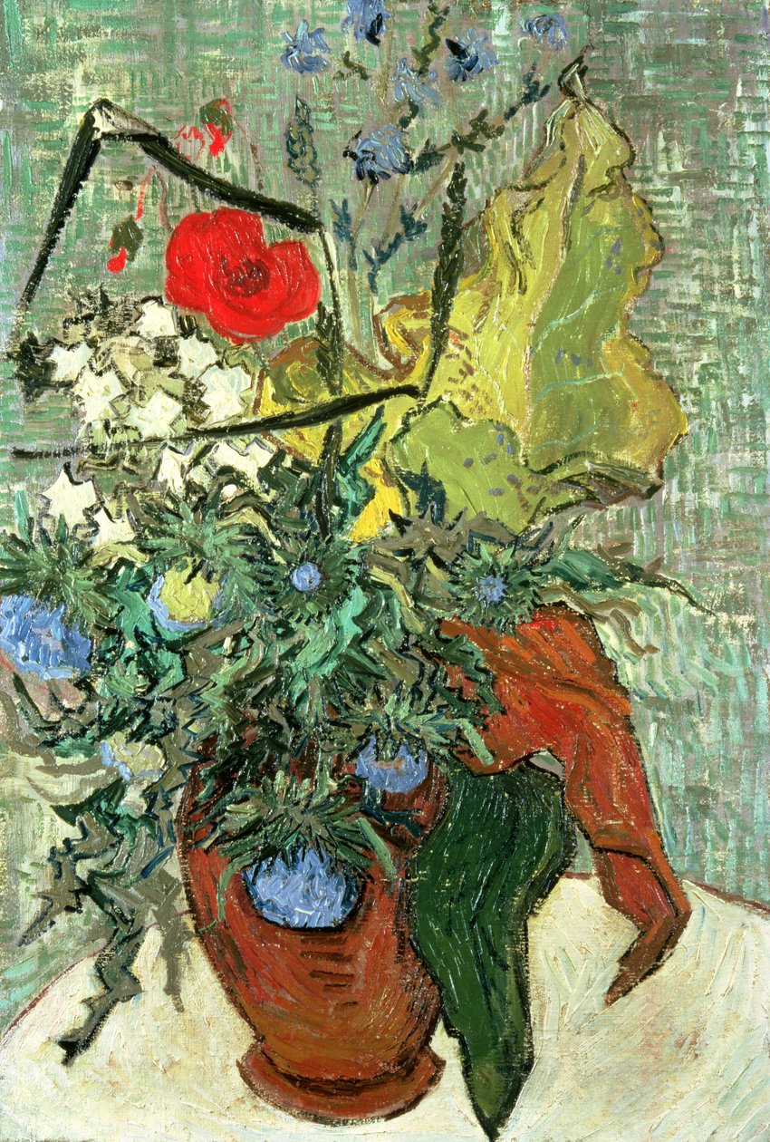 Kytice divokých květin od Vincent van Gogh