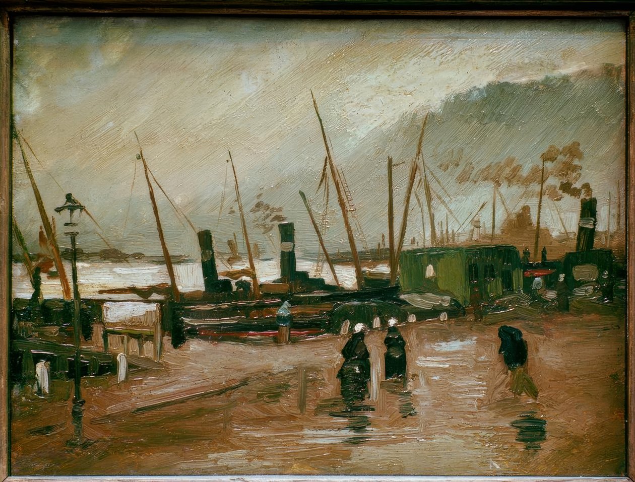 Ruijterkade v Amsterdamu od Vincent van Gogh
