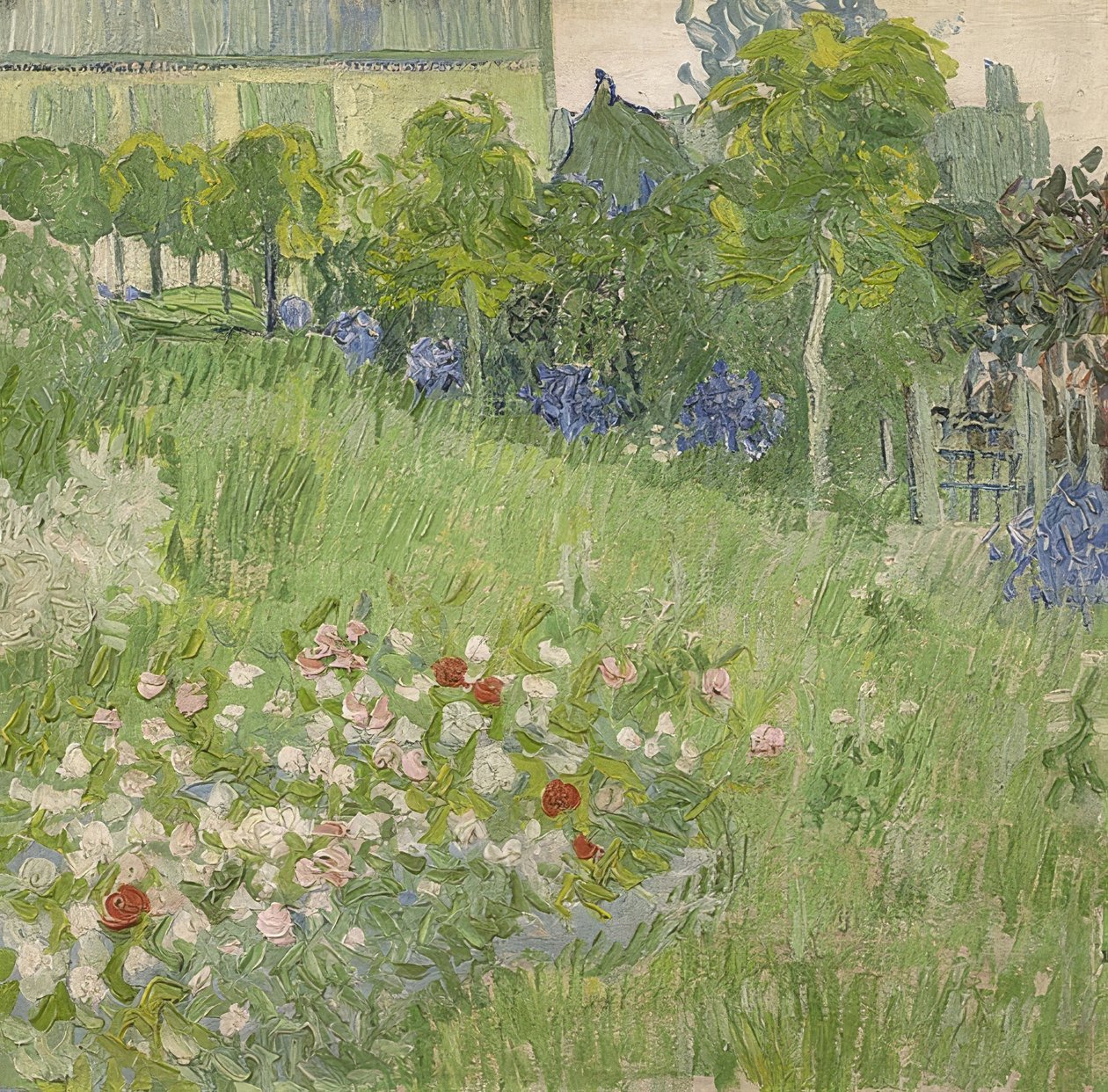 Daubignyho zahrada. 1890 od Vincent van Gogh