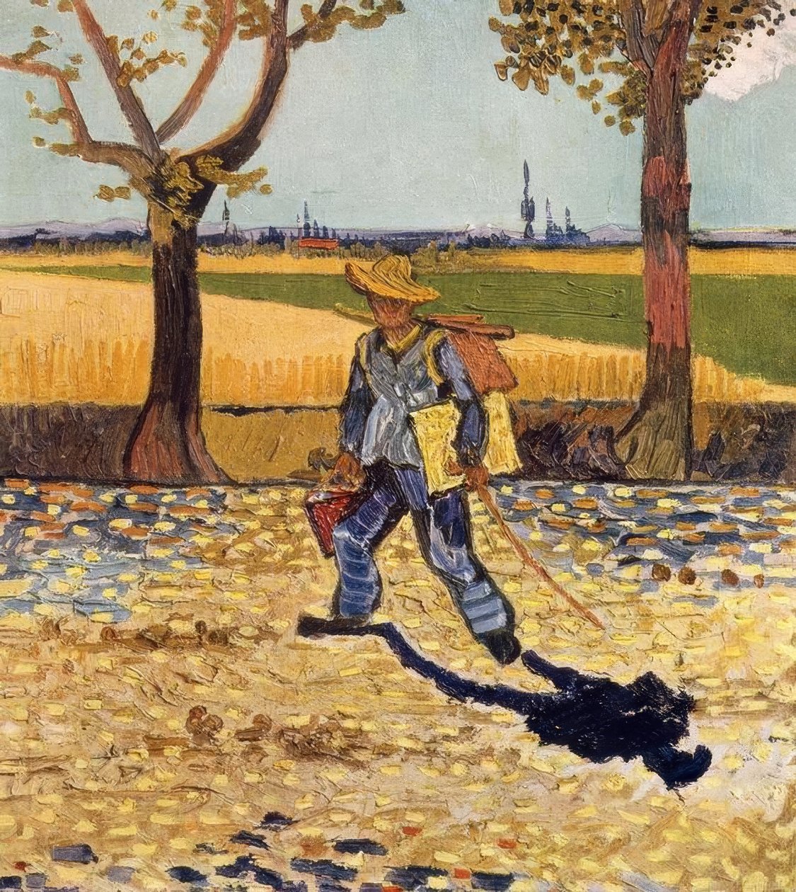 Malíř na cestě do práce od Vincent van Gogh