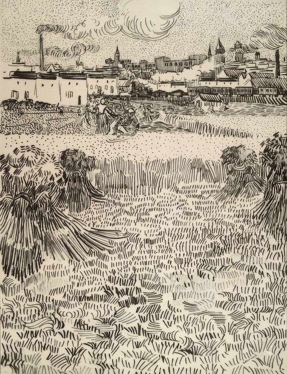 Sklizeň od Vincent van Gogh