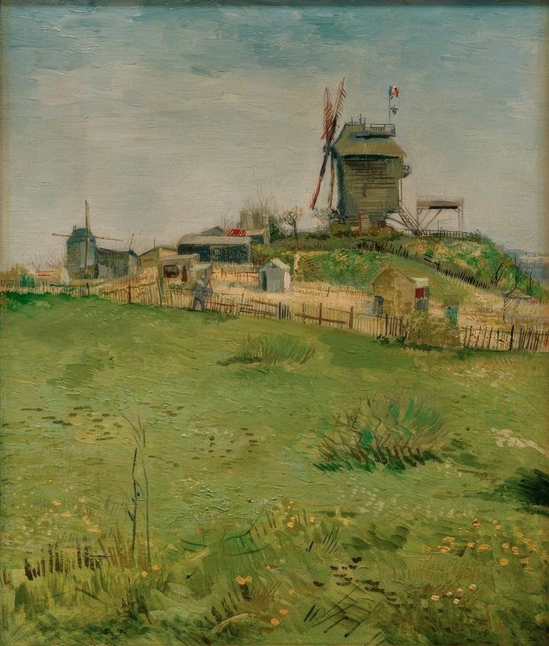 Mlýn Le Blutefin od Vincent van Gogh