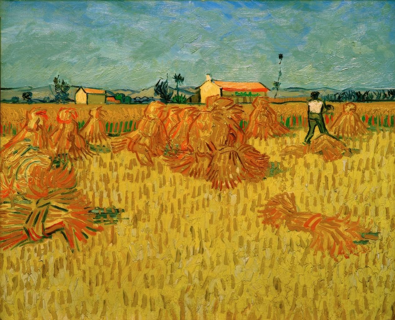 Sklizeň v Provence od Vincent van Gogh
