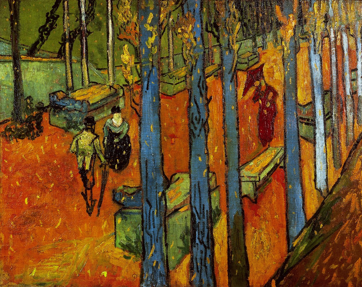 Padající listí (Les Alyscamps) od Vincent van Gogh