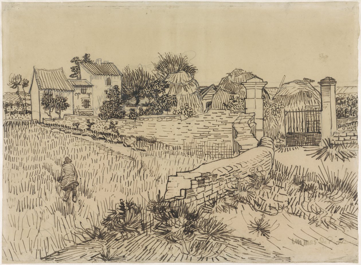 Farma v Provence od Vincent van Gogh