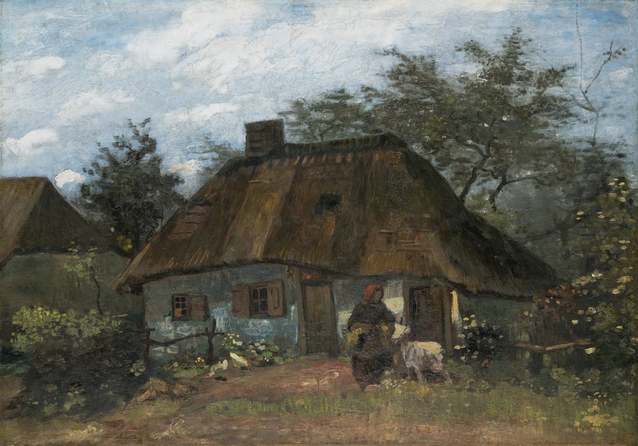 Maalaistalo Nuenenissa od Vincent van Gogh