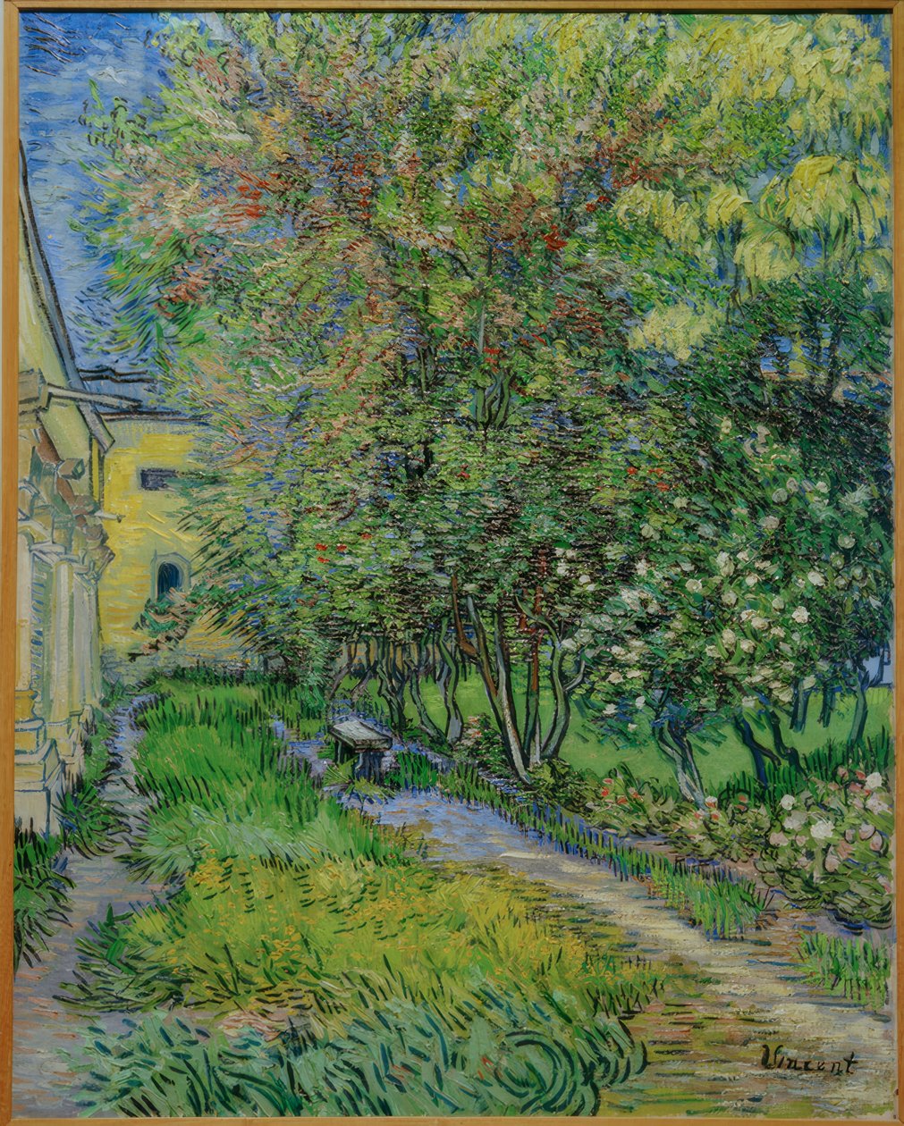 Zahrada nemocnice Saint-Paul od Vincent van Gogh