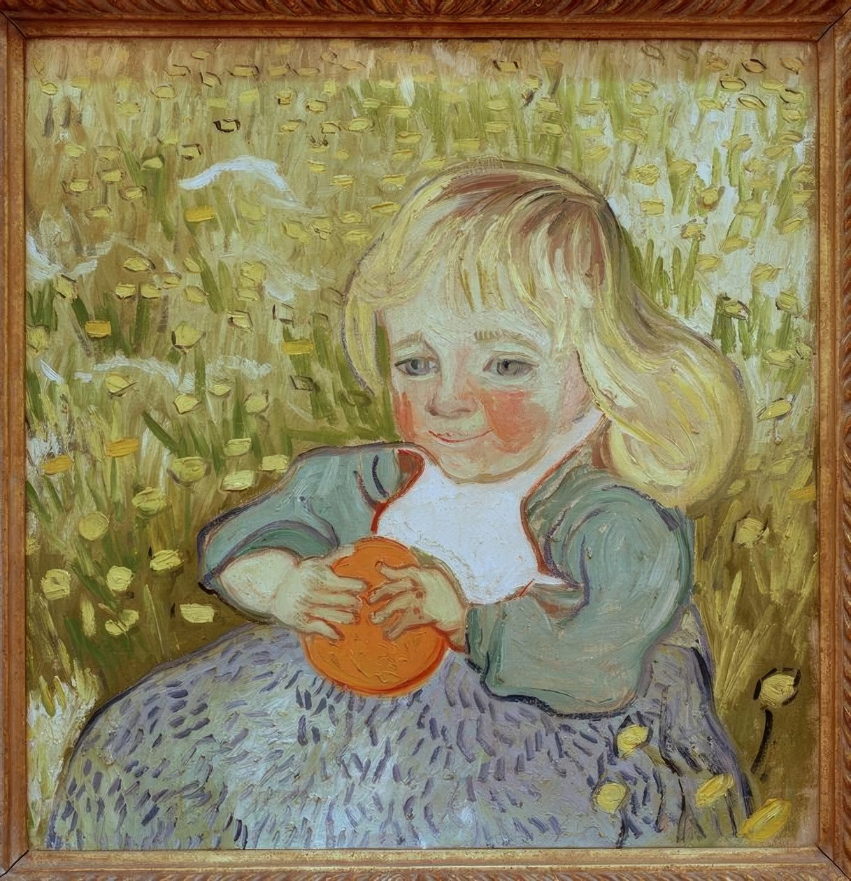 Oranžové dítě od Vincent van Gogh