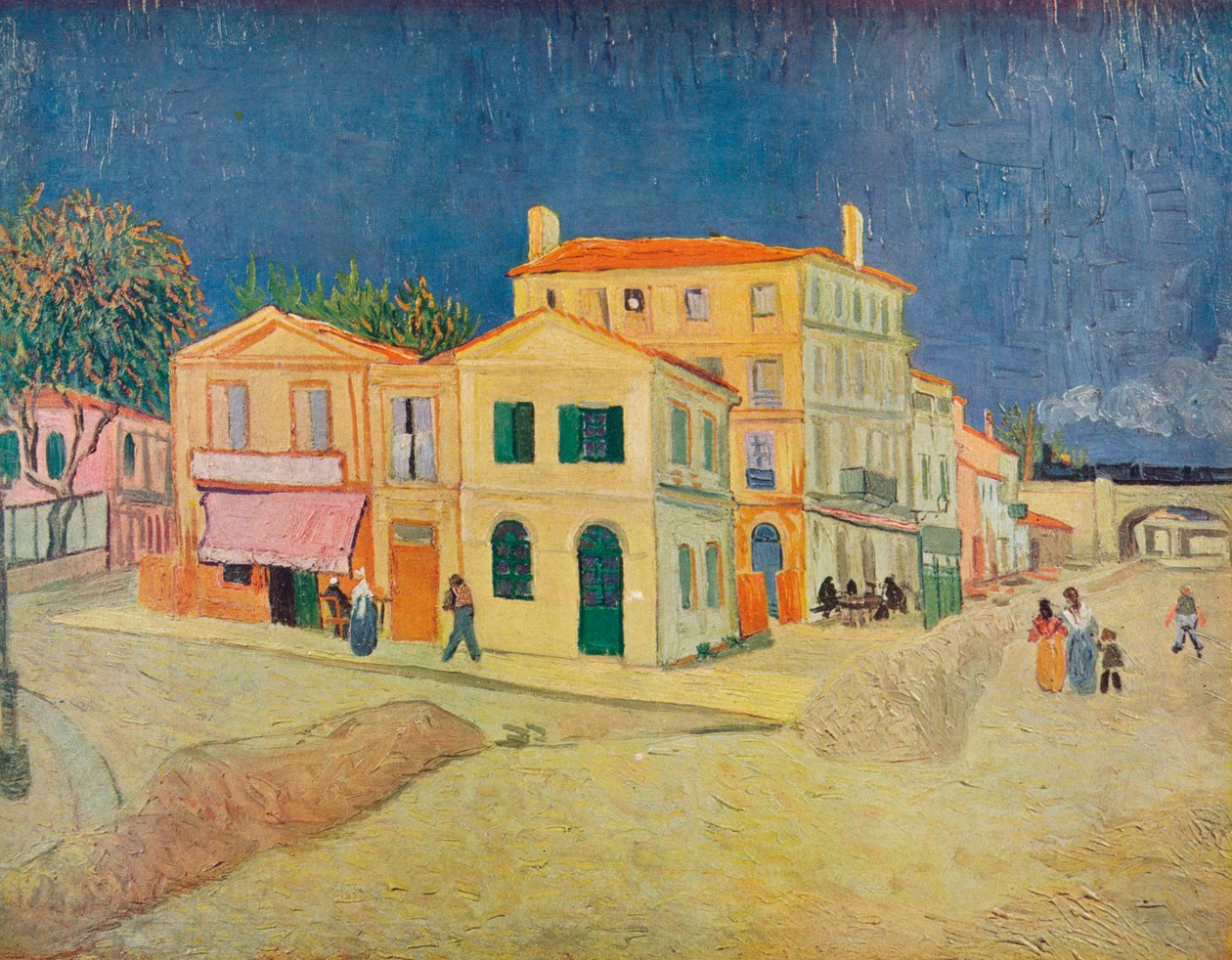 „Vincentův dům v Arles“, 1888 od Vincent van Gogh
