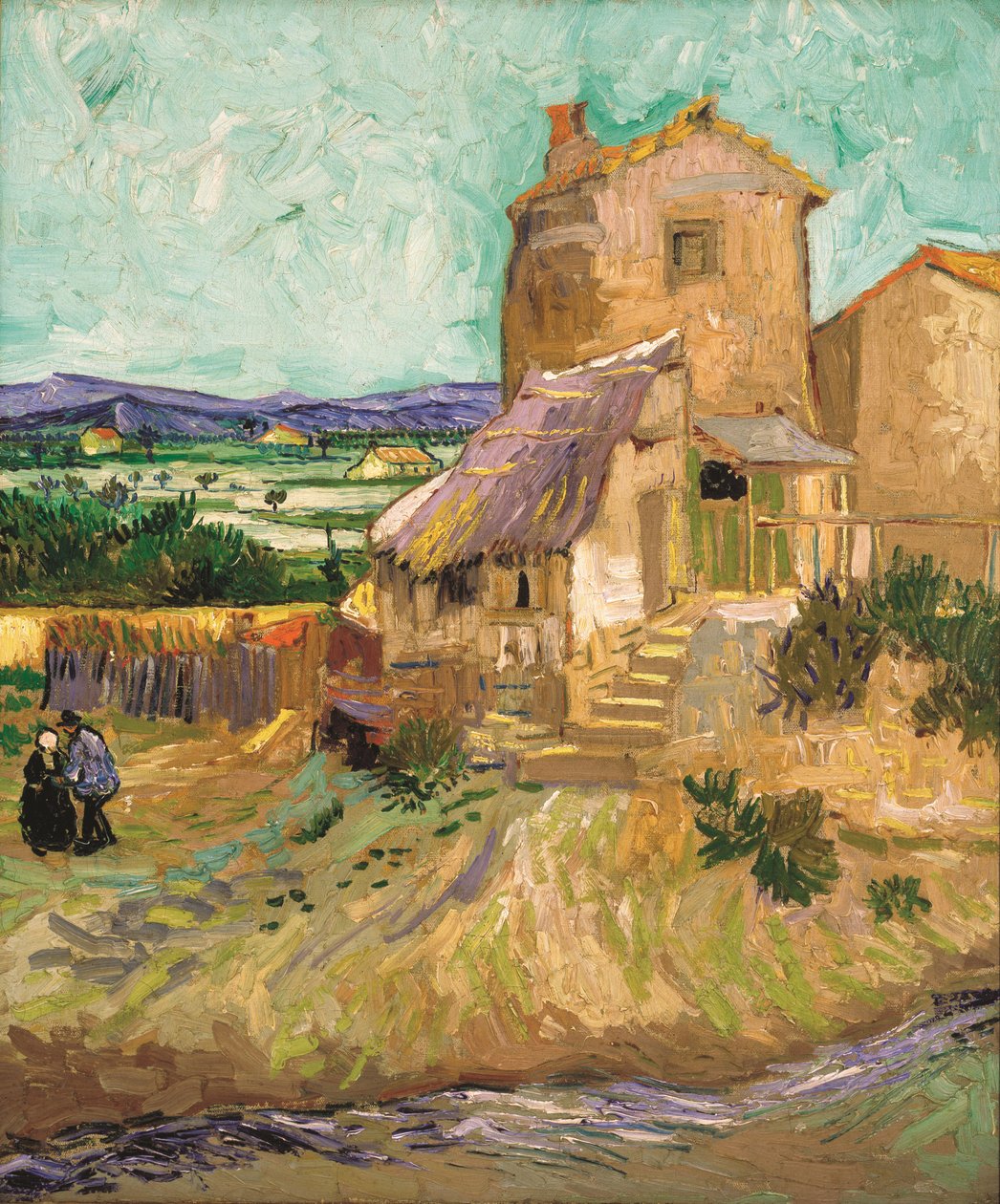 Dům La Crau Starý mlýn, 1888. od Vincent van Gogh