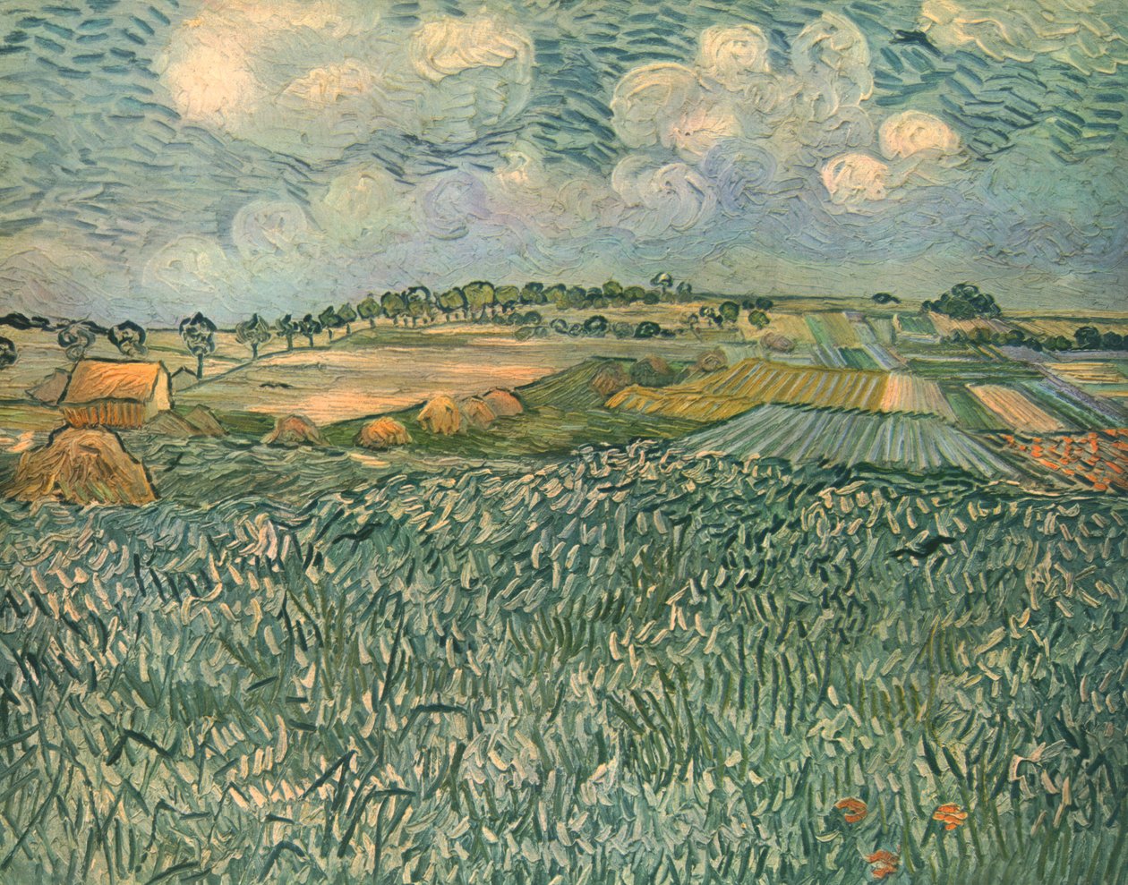 Krajina u Auvers, červen 1890, 1947. od Vincent van Gogh