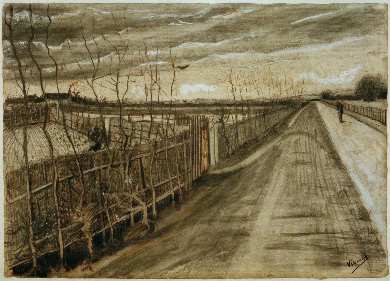 Landstraße od Vincent van Gogh