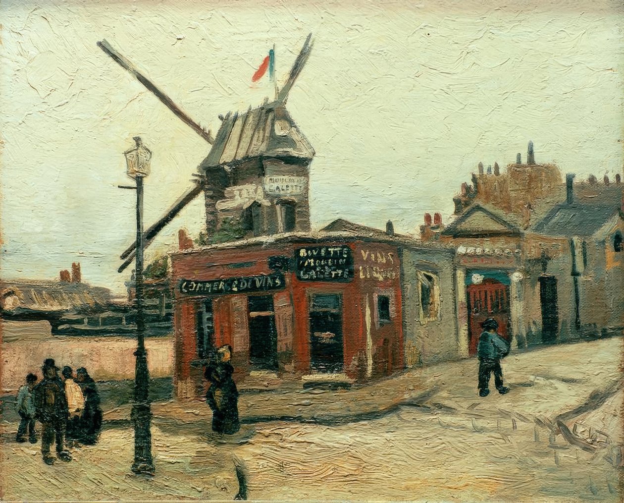 Moulin de la Galette od Vincent van Gogh