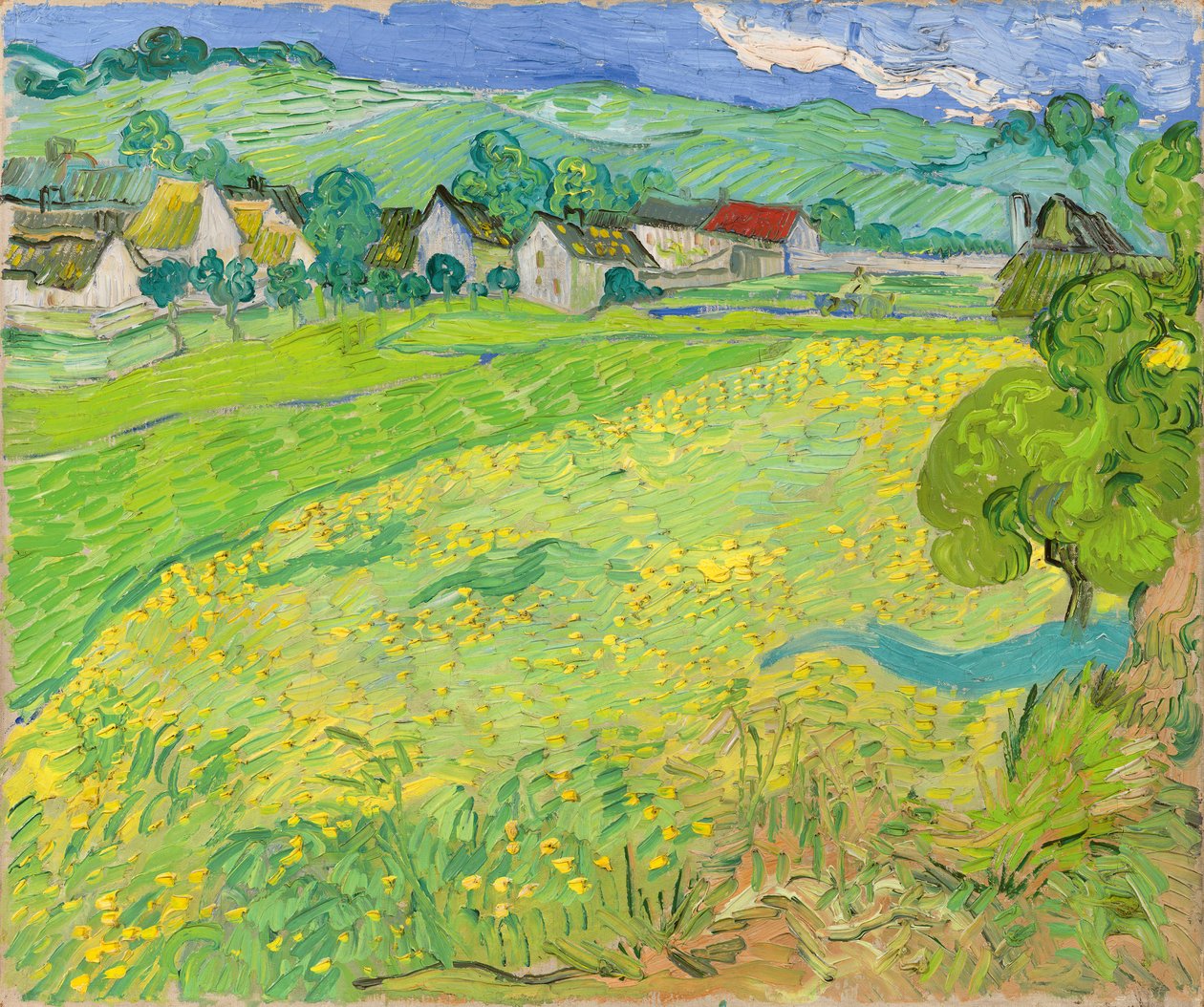 Les Vessenots v Auvers od Vincent van Gogh