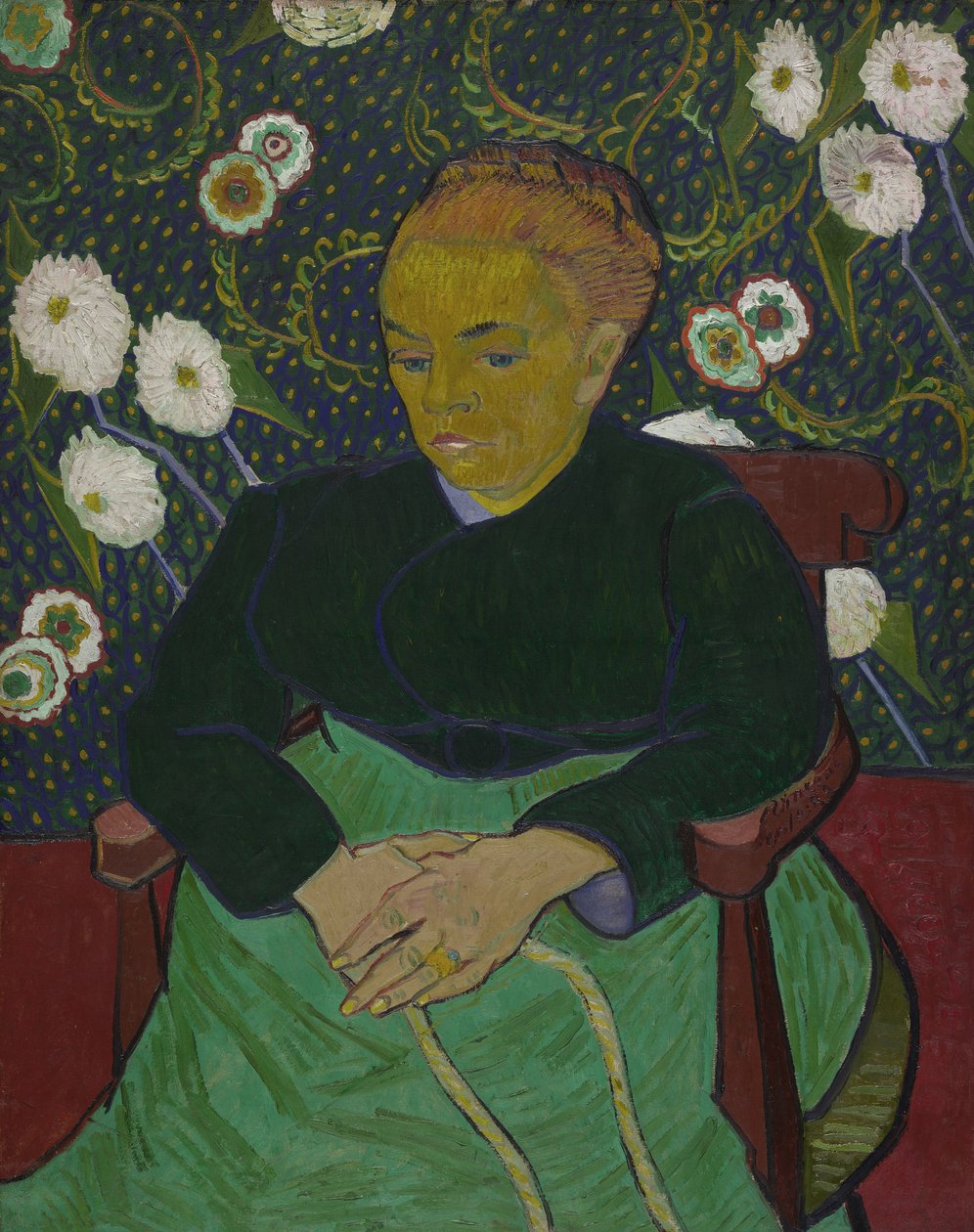 Madame Roulin Houpající kolébku (La berceuse) od Vincent van Gogh