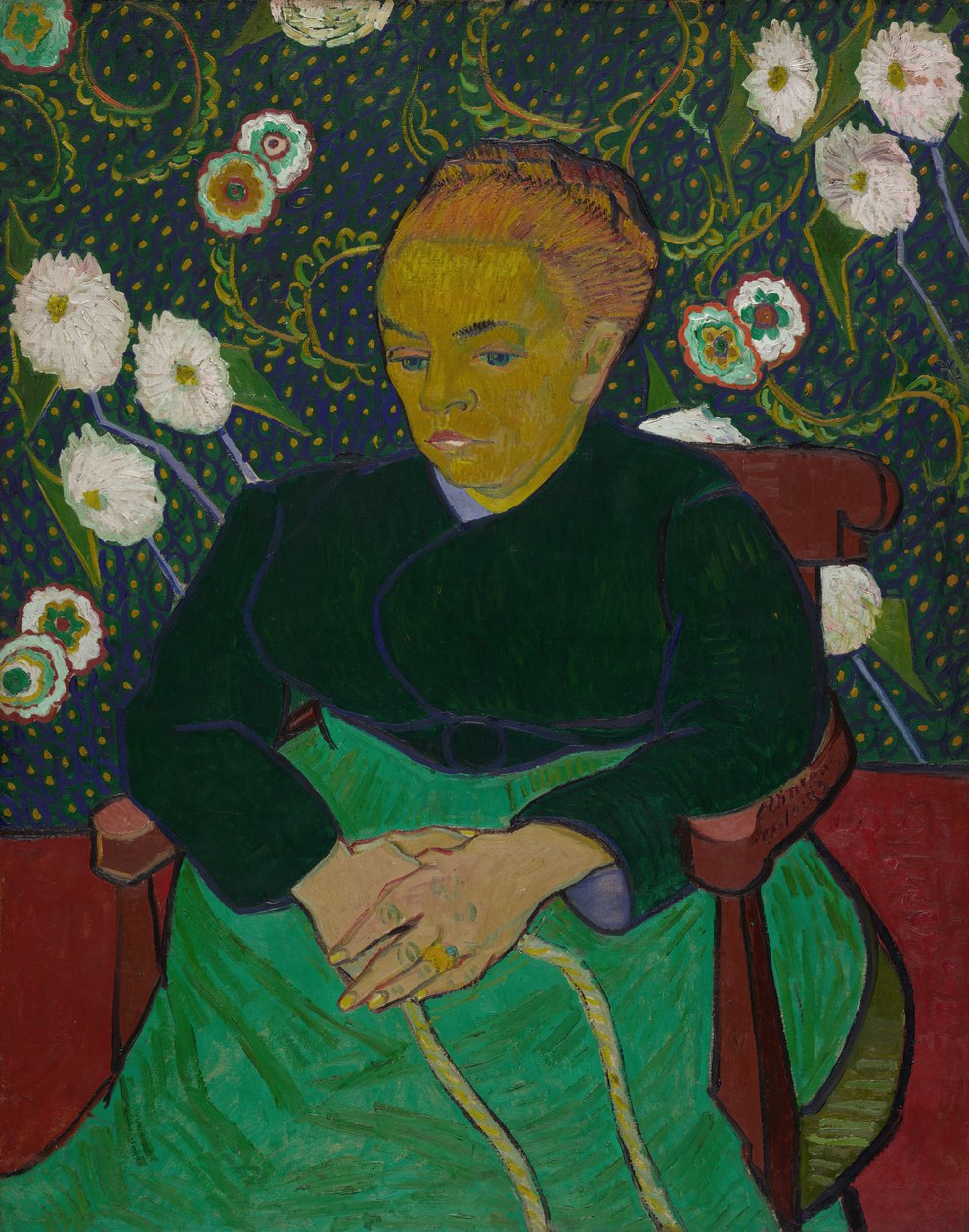 Madame Roulin Rocking the Cradle La berceuse, 1889. od Vincent van Gogh