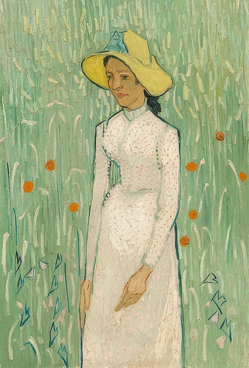 Dívka v bílém. 1890 od Vincent van Gogh